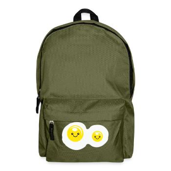 spiegeleier - Rucksack - Olivgrün - Vorne