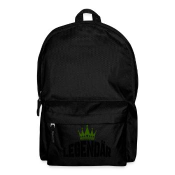 legendär - Rucksack - Schwarz - Vorne