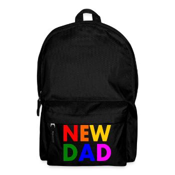 New dad - Backpack - black - Front