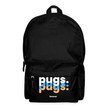 Forever Pugs - The Cute Companion - Backpack - black - Front
