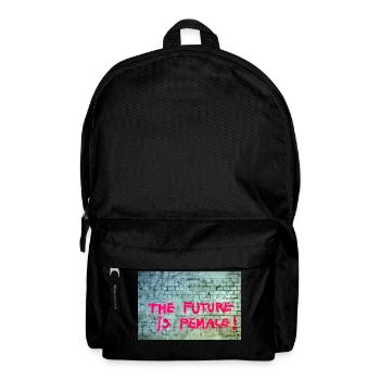 Die Zukunft ist weiblich - Backpack - black - Front