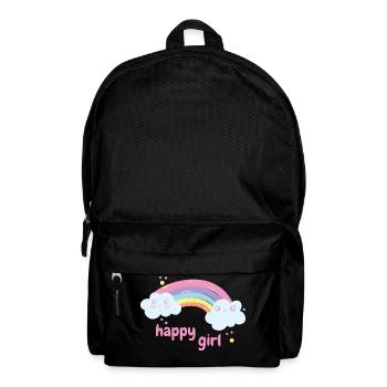 Happy Girl - Rucksack - Schwarz - Vorne