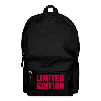 limited edition - Rucksack - Schwarz - Vorne