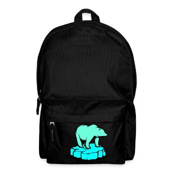 polar bear - Backpack - black - Front