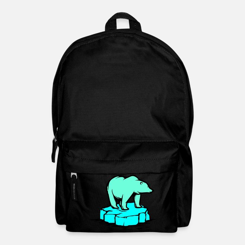 eisbär - Rucksack - Schwarz