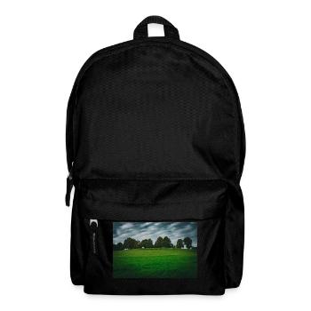 Land and trees - Backpack - black - Front