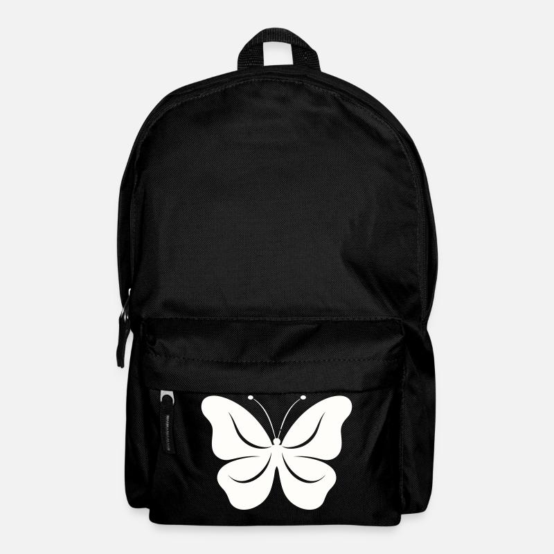 Der einfache Schmetterling - Rucksack - Schwarz