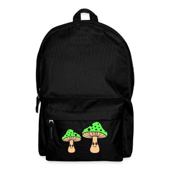 Champignons hypnotiques - Sac à dos - noir - Devant