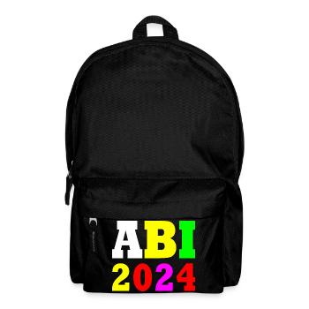 Abi 2024 - Rucksack - Schwarz - Vorne