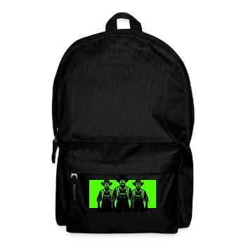Landwirt Silhouette Agriculteur - Sac à dos - noir - Devant