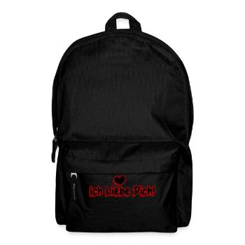 I Love You Saying Valentine's Day - Backpack - black - Front