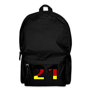 21 Numéro Allemagne Jersey - Sac à dos - noir - Devant