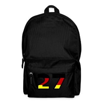 27 Numéro Allemagne Jersey - Sac à dos - noir - Devant