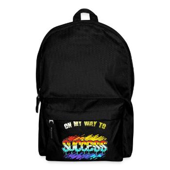 Weg zum Erfolg - Rucksack - Schwarz - Vorne