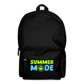 summer mode - Rucksack - Schwarz - Vorne