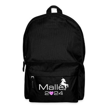 Malle 2024 Einhorn Mallorca - Rucksack - Schwarz - Vorne