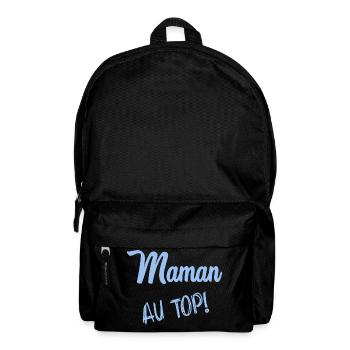 MAMAN. FÊTE DES MÈRES - Sac à dos - noir - Devant