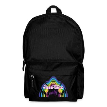 Good-Vibes-Only - Backpack - black - Front