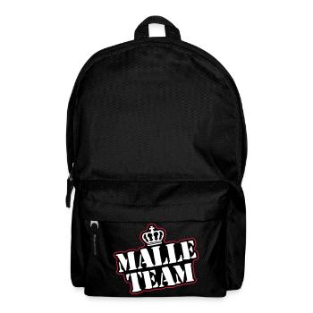Malle Team - Backpack - black - Front