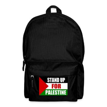 stand up for palestine - Backpack - black - Front