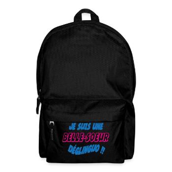 I AM A BEAUTIFUL SISTER IN A MESS!! - Backpack - black - Front
