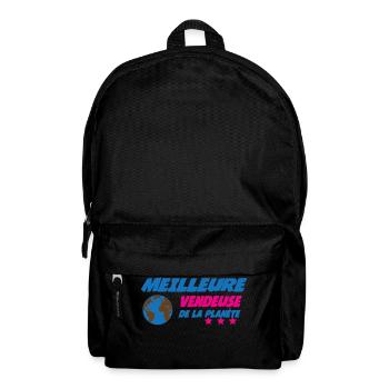 Meilleure VENDEUSE de la planète - Sac à dos - noir - Devant