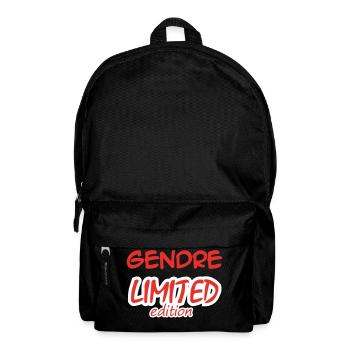 GENDRE LIMITED EDITION - Sac à dos - noir - Devant