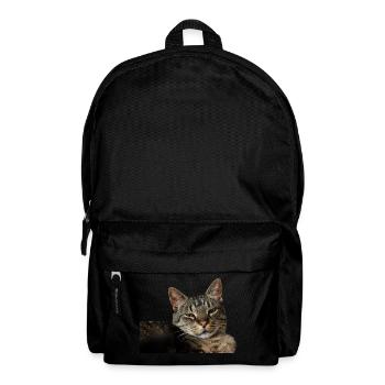 Cat Kitten - Backpack - black - Front
