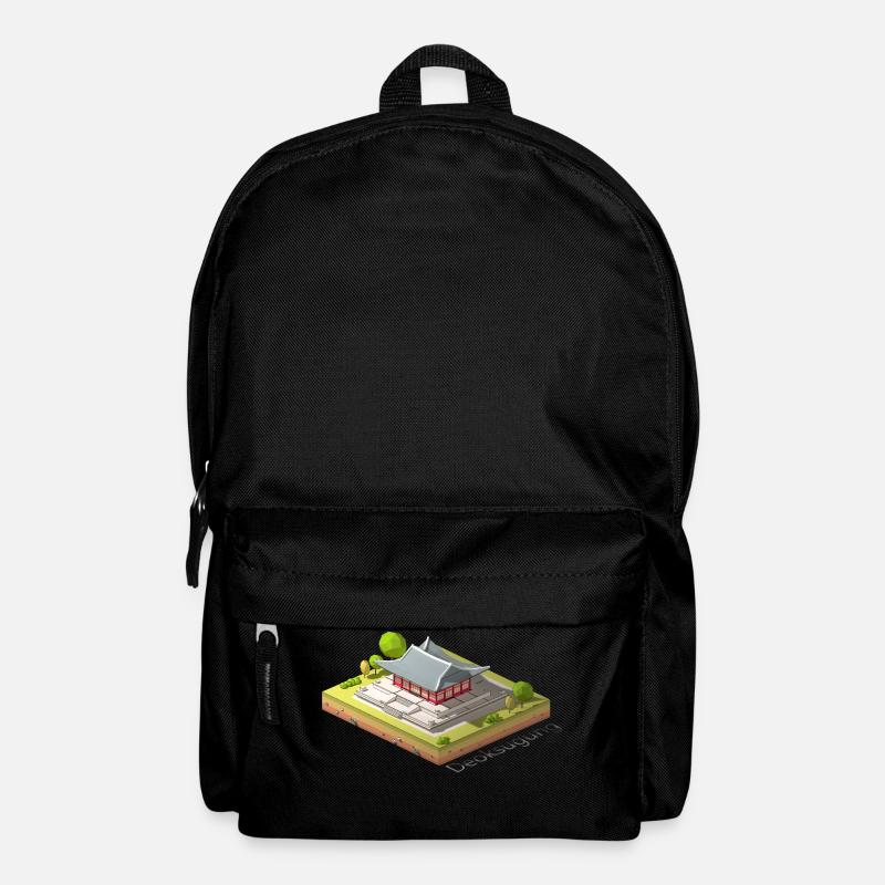 Geometrische Low-Poly-Deoksugung - Rucksack - Schwarz