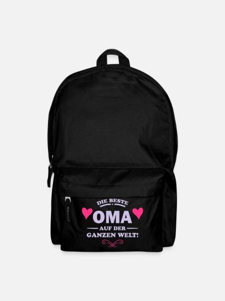 beste oma - Rucksack - Schwarz