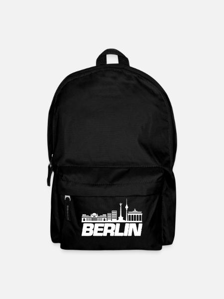 berlin skyline 1 - Rucksack - Schwarz