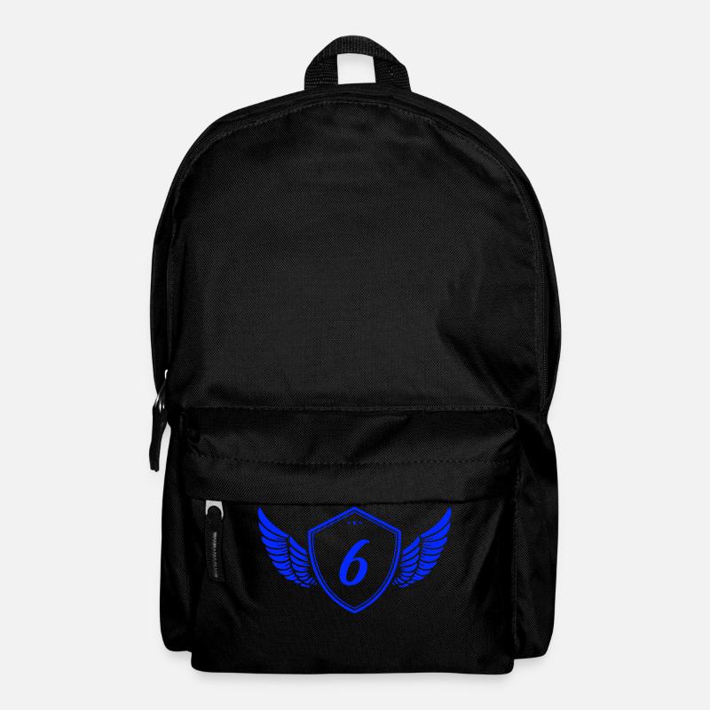 wappen 6 - Rucksack - Schwarz