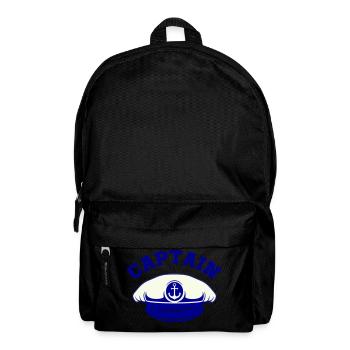 matrosen mütze captain - Rucksack - Schwarz - Vorne
