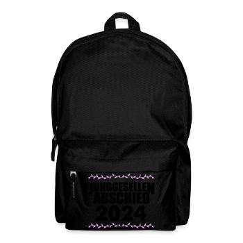 enterrement de vie de garçon - Sac à dos - noir - Devant