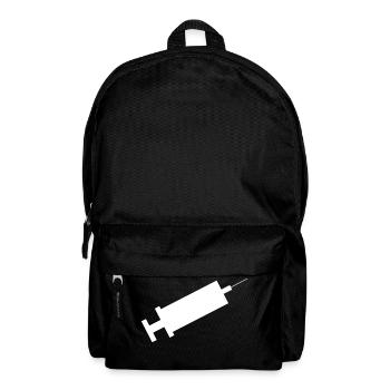 Spritze - Rucksack - Schwarz - Vorne