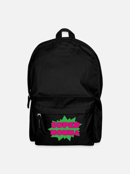 SUPER NONNA - Sac à dos - noir