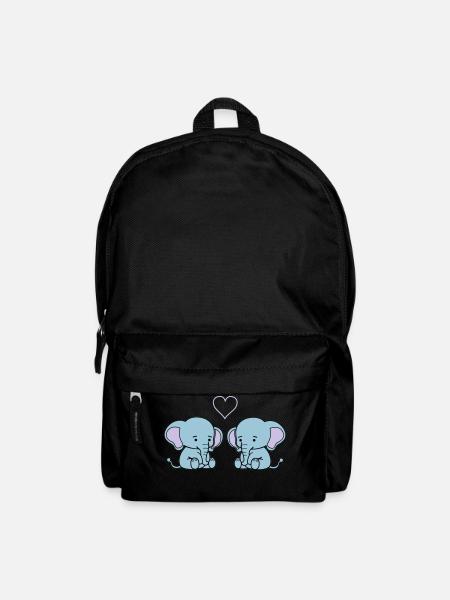 elephant love - Rucksack - Schwarz