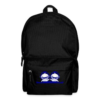 2 Chick Bird DJ Team Duo Mixer Party Music - Backpack - black - Front