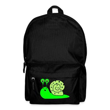 Snail Funny - Backpack - black - Front