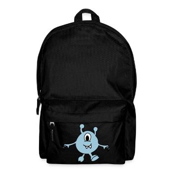 monster alien - Rucksack - Schwarz - Vorne