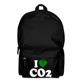 I love co2 - Backpack - black - Front
