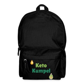 Keto Kumpel - Rucksack - Schwarz - Vorne