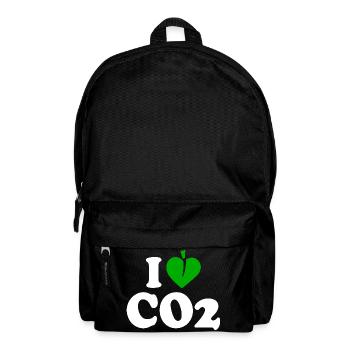I love co2 - Backpack - black - Front