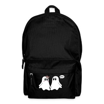 T-shirt fantôme - Couples drôles 04 - Sac à dos - noir - Devant
