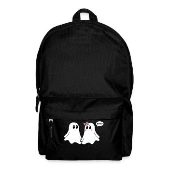 Ghost T-Shirt - Lustige Paare 03 - Rucksack - Schwarz - Vorne