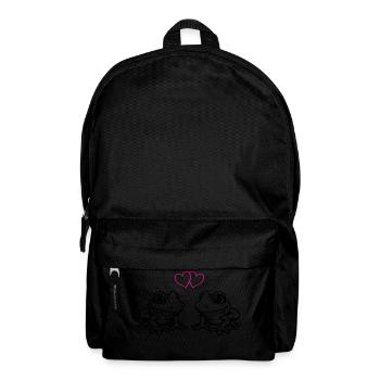 Frog Comic Love - Backpack - black - Front
