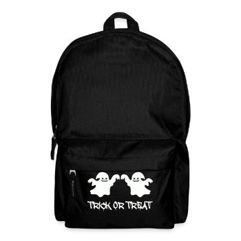 ghosts trick or treat - Rucksack - Schwarz - Vorne