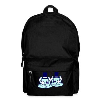 Sir Cats Gentlemen Chapeau haut de forme Monocle Homme Empire - Sac à dos - noir - Devant