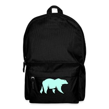 Eisbär - Rucksack - Schwarz - Vorne