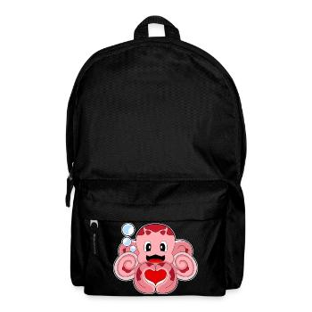 Cœur de pieuvre - Sac à dos - noir - Devant